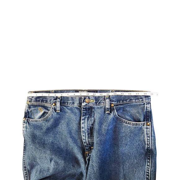 Wrangler x George Straight Men's straight Leg Denim Jeans size 36x29* measured - Picture 6 of 9